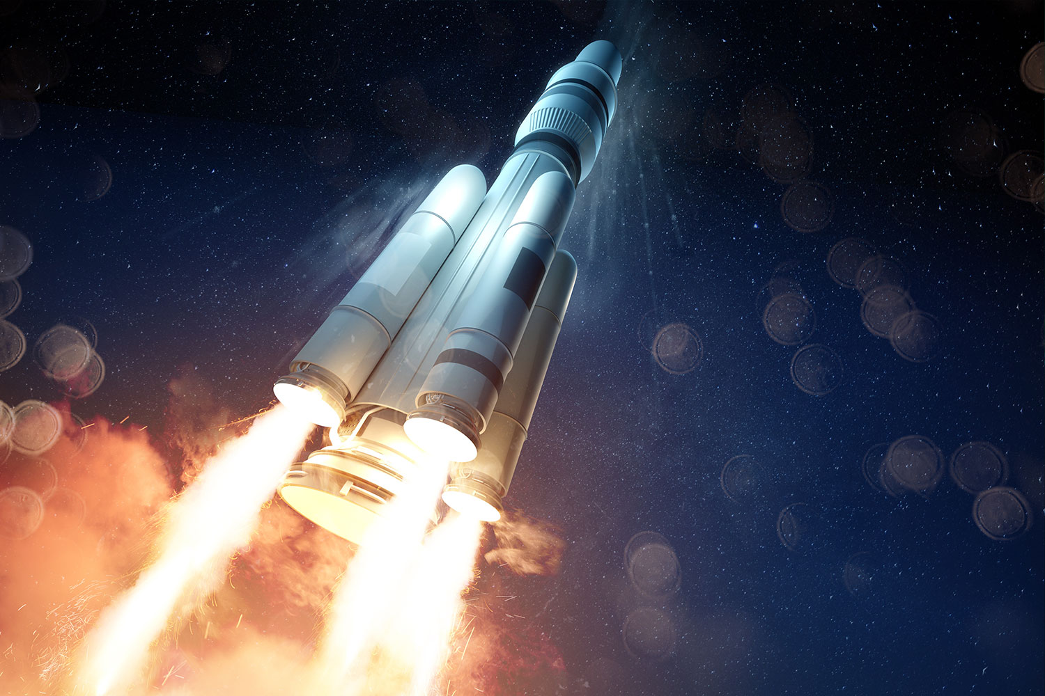 NASA'nın Güçlü Artemis1 Roketi Uzaya Fırlatıldı