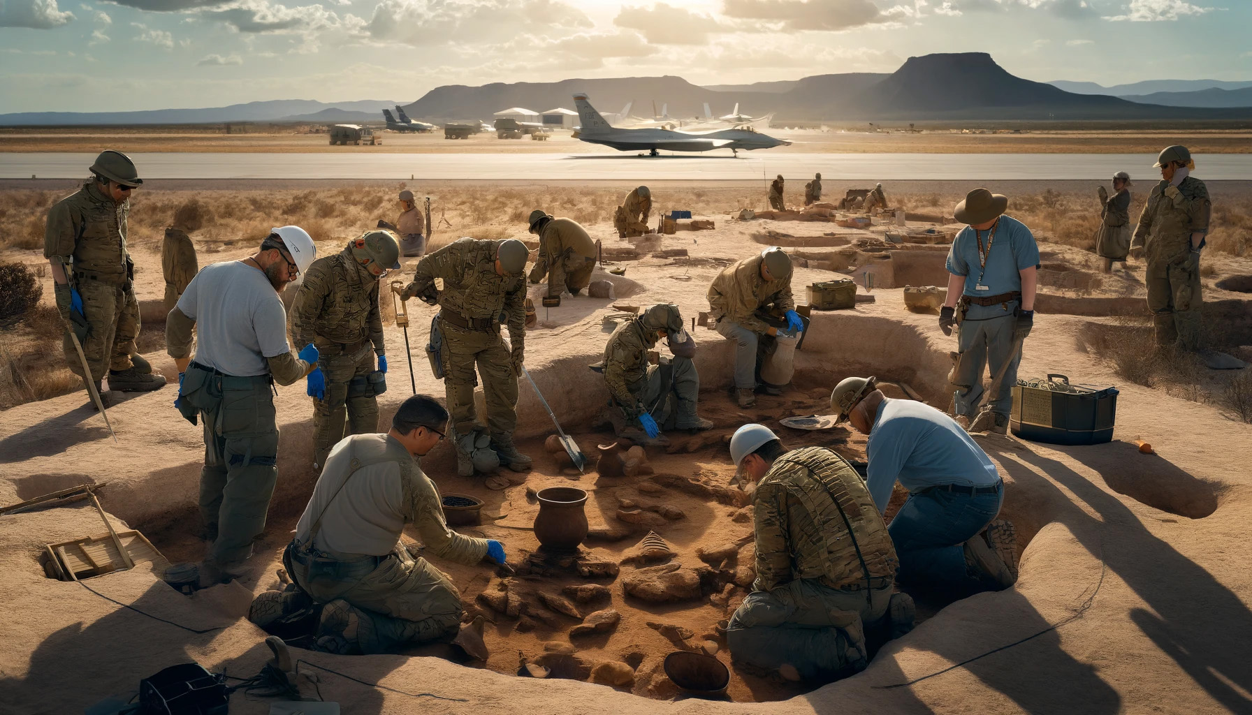 Holloman Hava Kuvvetleri Üssü'nde 8.200 Yıllık Antik Kamp Alanı Keşfedildi!