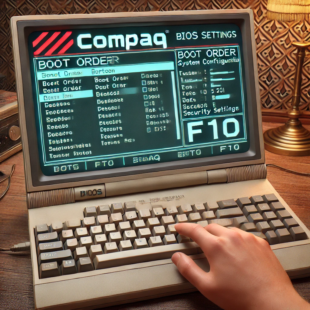 Compaq Laptoplarda BIOS Tuşu Hangisi? Compaq BIOS’a Nasıl Girilir?