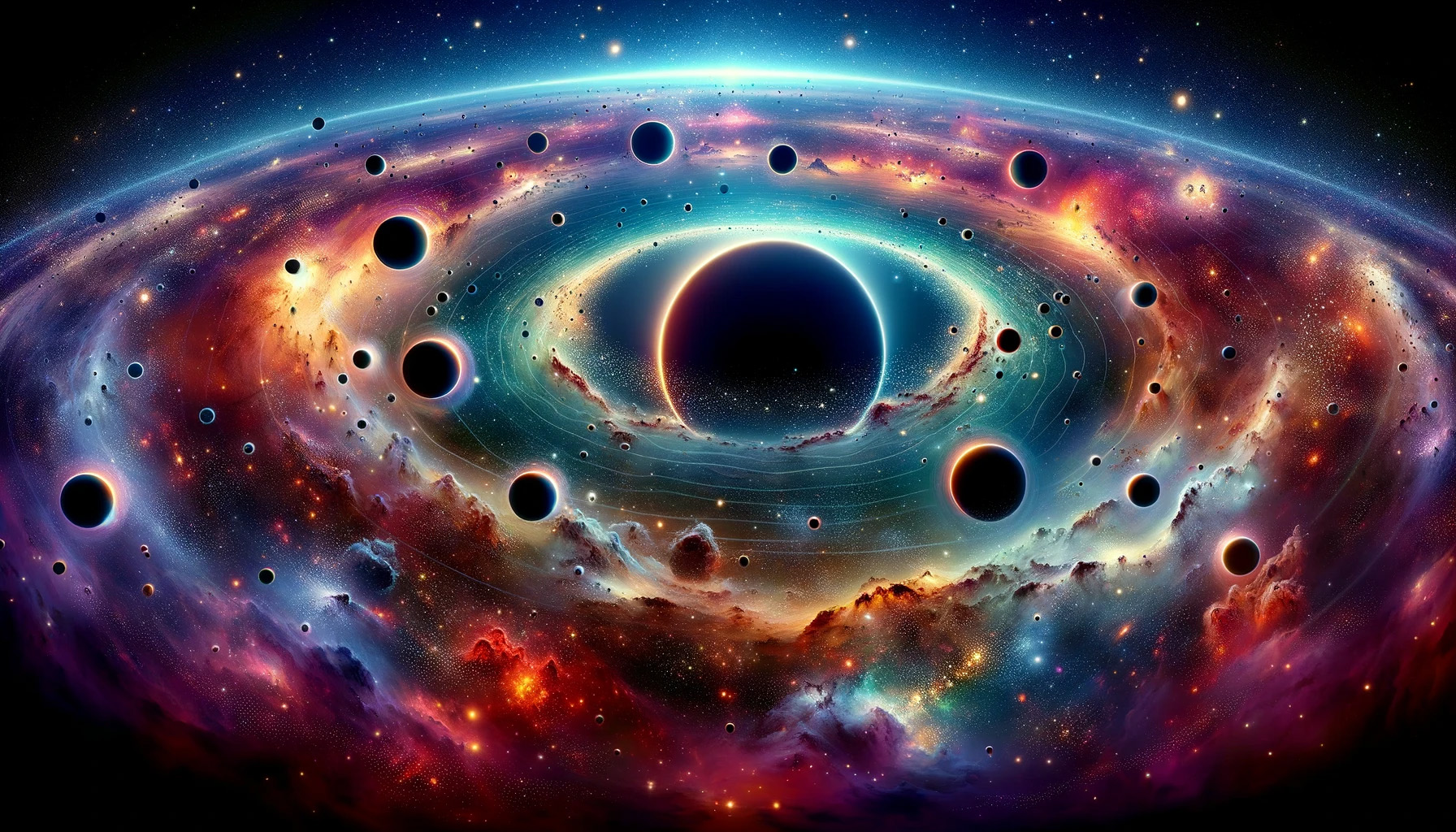 Evrenin Yeni Haritası: 1,3 Milyon Süper Kütleli Kara Delik 