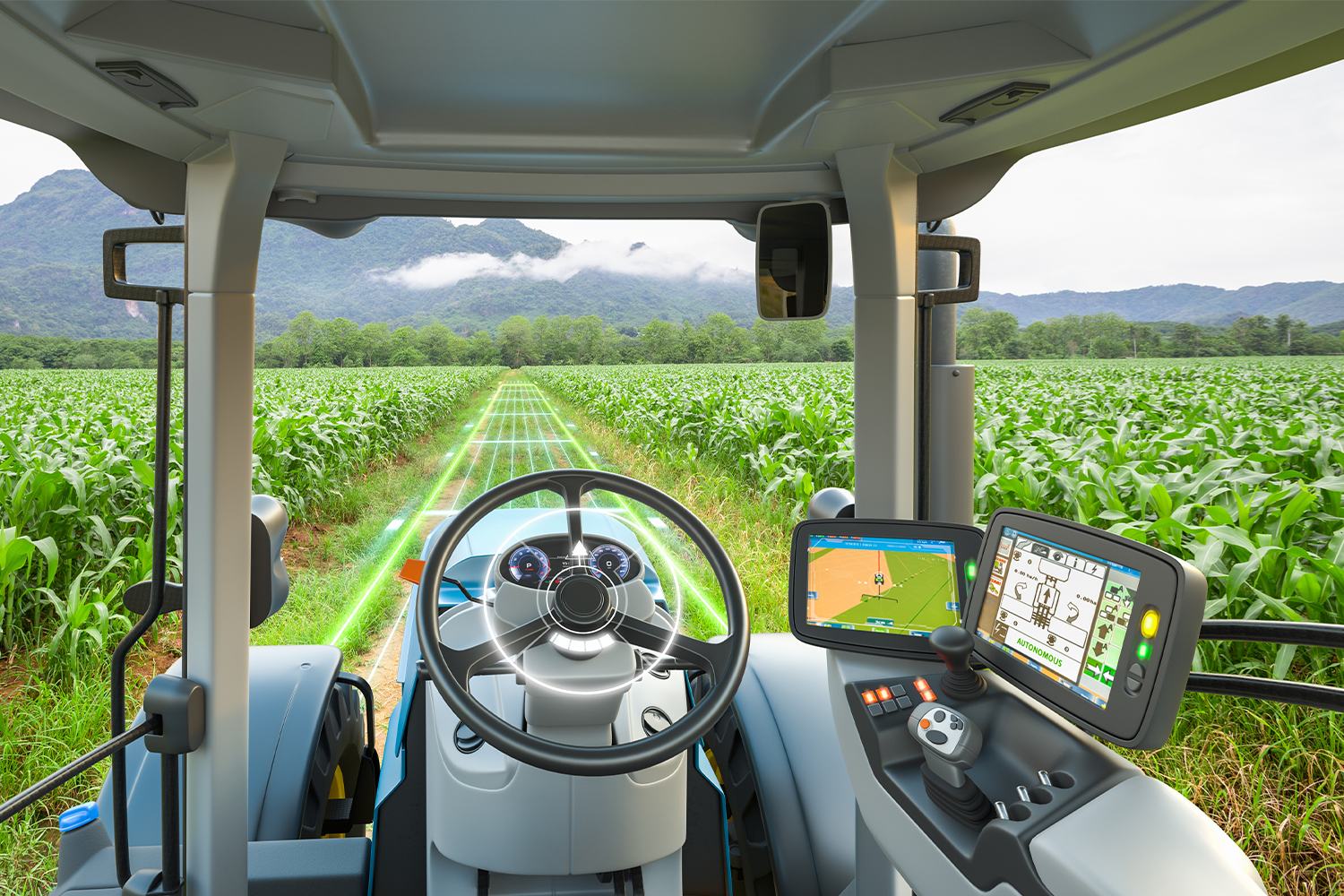 Monarch İlk Robot Traktörünü Teslim Etti