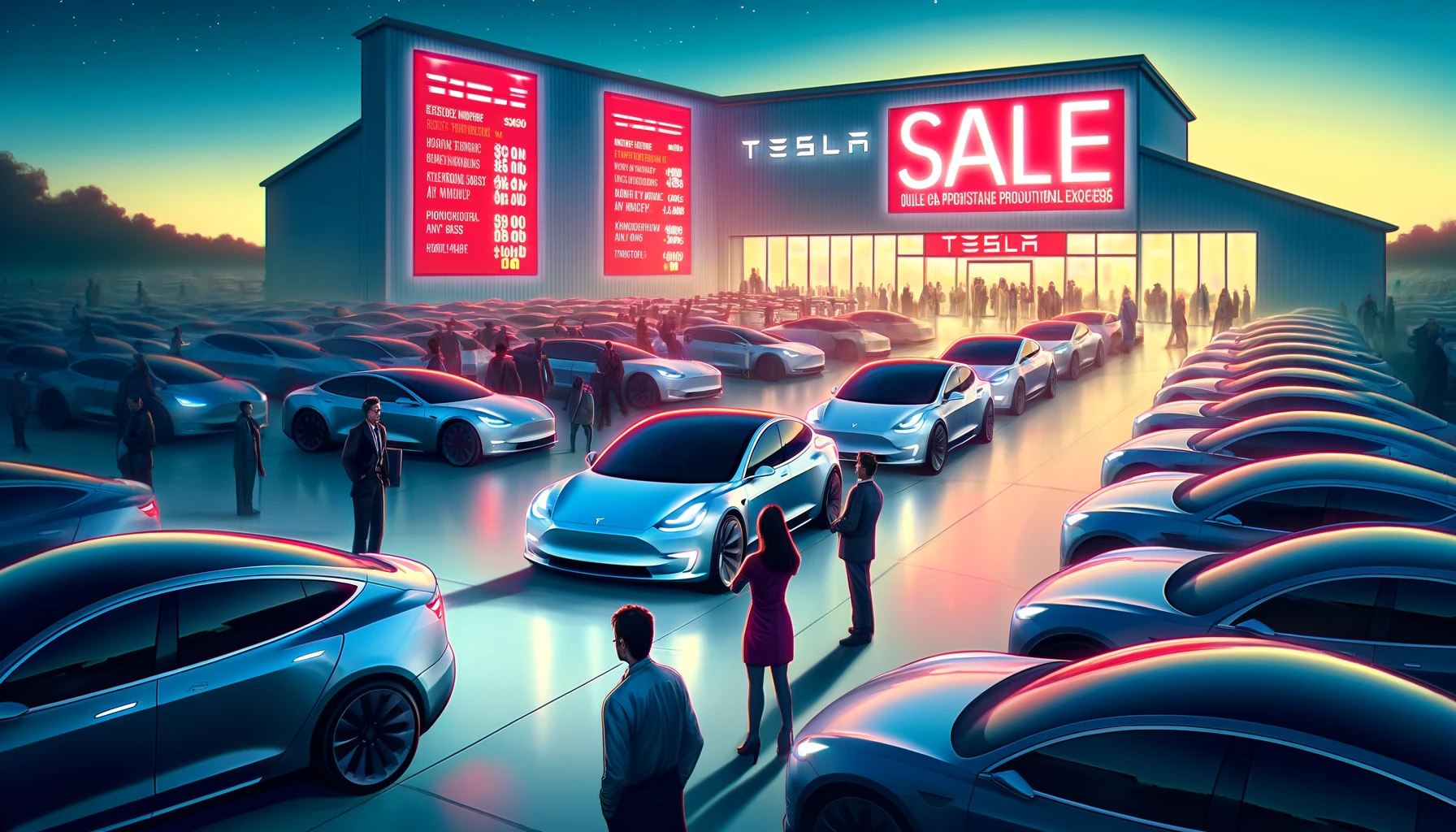 Tesla, Üretim Fazlası Araçları Zarara Uğrayarak Satışa Sunuyor!