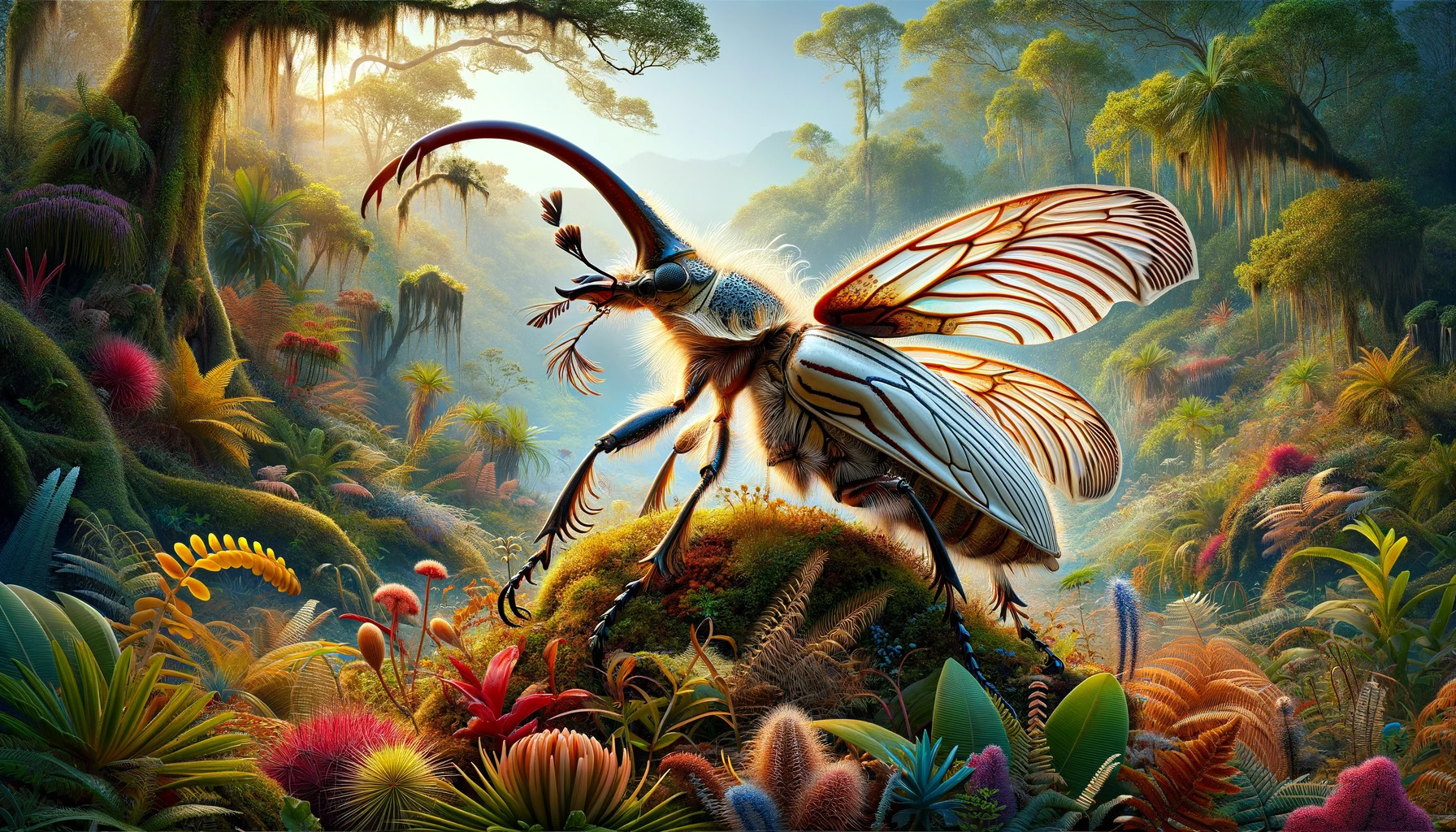 Avustralya'nın Gizli Mücevheri: Yeni Keşfedilen Tüylü Uzun Boynuzlu Böcek