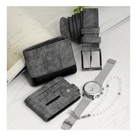 Men's Watch, Belt and Wallet Sets