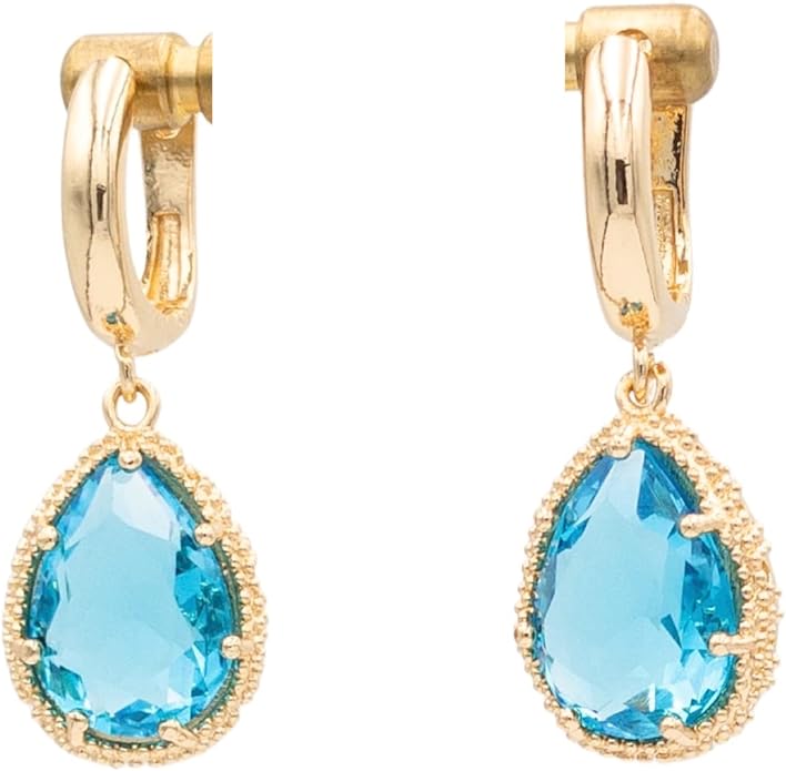 Colored Stone Earrings