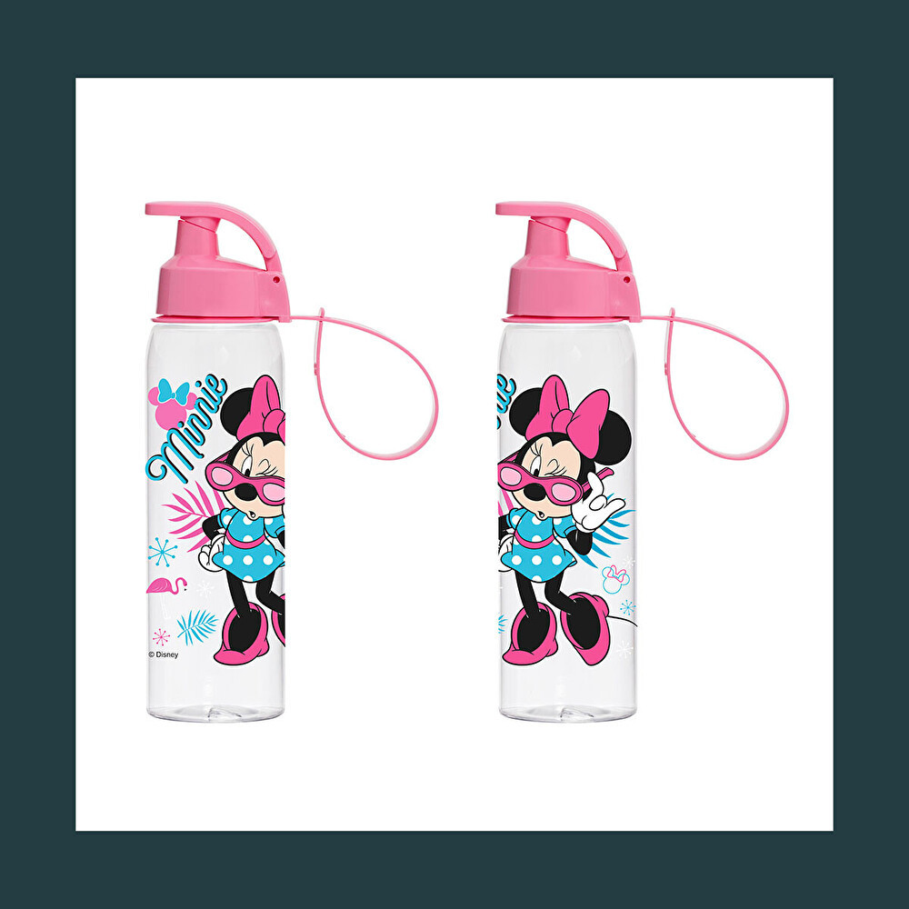 0,5 Lt Askılı Lisanslı Matara-Gözlüklü Minnie Mouse Suluk Fiyatı