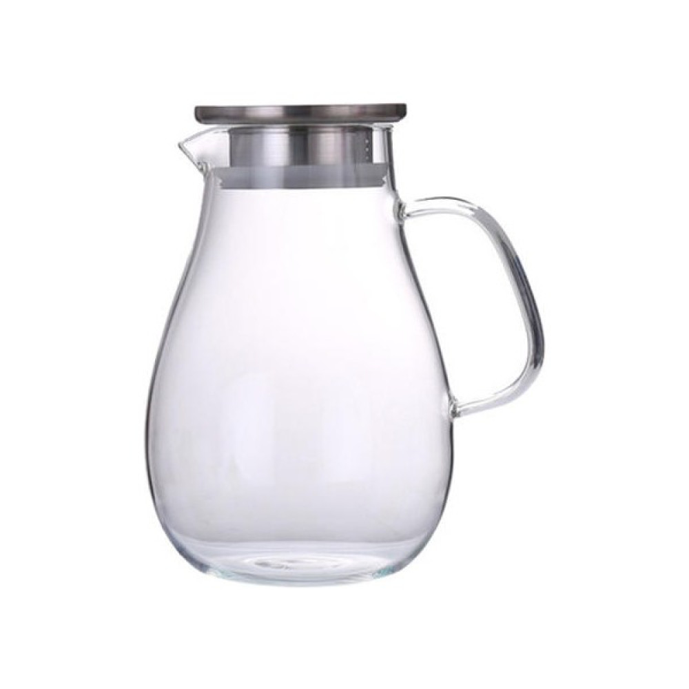 1 Adet 1.5l Büyük Şeffaf Borosilikat Cam Çaydanlık Isıya Dayanıklı Büyük Kapasiteli Temizle Çay Cezve Çiçek Çay Seti Puer Su Isıtıcısı | Sürahi(Yur... Sürahi Fiyatı