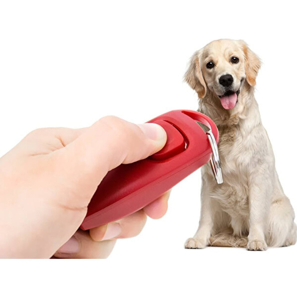 1 Adet Köpek Eğitimi Için Düdüklü Clicker Kırmızı Evcil Hayvan Ürünleri Fiyatı