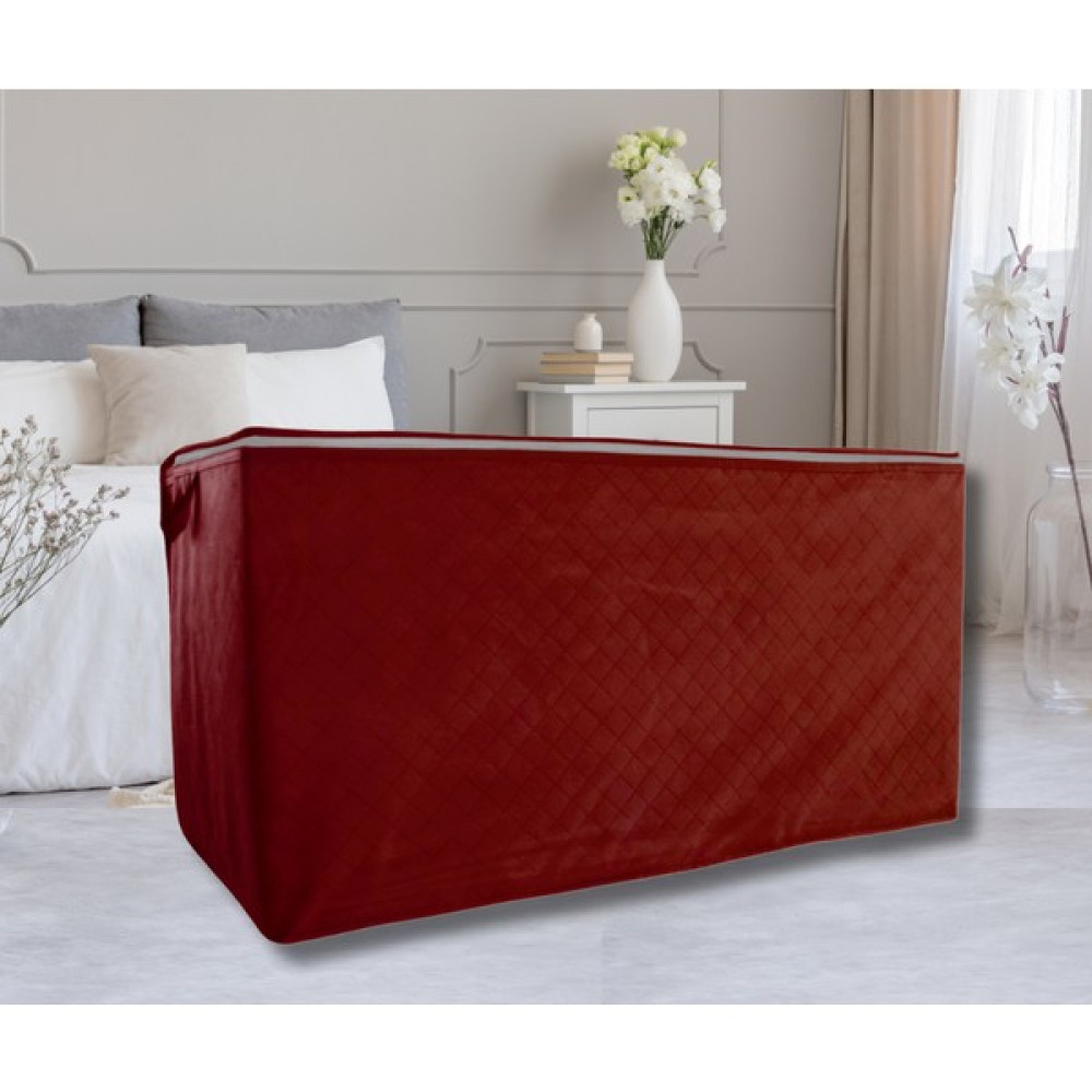 1 Adet Mega Hurç Kapitone Mega Büyük Boy, Yastık Yorgan Hurcu 100 x 50 x 50 cm - Bordo Hurç Fiyatı