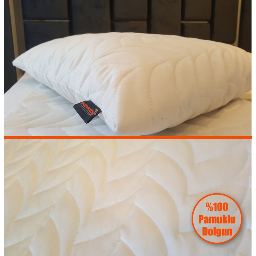 1 Adet Yastık Alezi Standart Ürünü 50X70 110GR./M2 Pamuk-Polyester - Beyaz - 50 x 70 cm Yastık Kılıfı Fiyatı