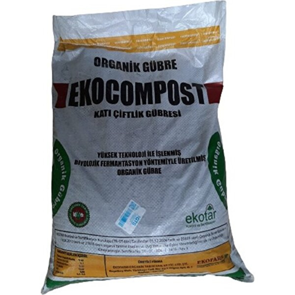 1 kg Ekocompost Katı Çiftlik/hayvan Gübresi Gübre Fiyatı