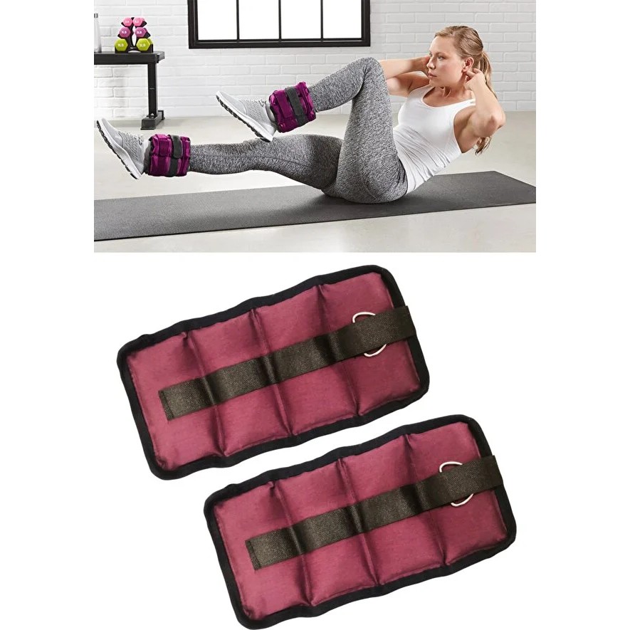 1 kg x 2 Adet Gabardin El Ayak Ağırlığı Kondisyon Güçlendirici Bilek Kas Güçlendirici Ağırlık Seti Diğer Fiyatı