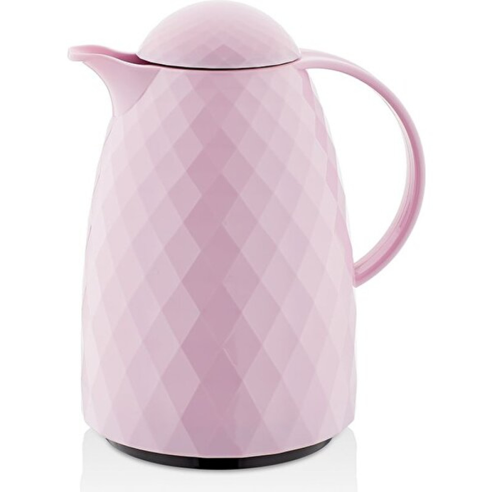 1 Lt Isı Yalıtımlı Çay ve Soğuk Su Termosu Soft Pembe (12 Saat Sıcak Tutar İçi Camdır) - Açık Pembe Termoslar Fiyatı