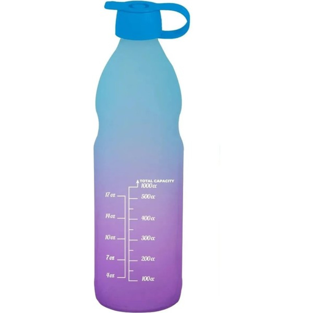 1 Lt Motivasyon Su Matarası Cam Su Şişesi 1000 ml - Mavi Suluk Fiyatı