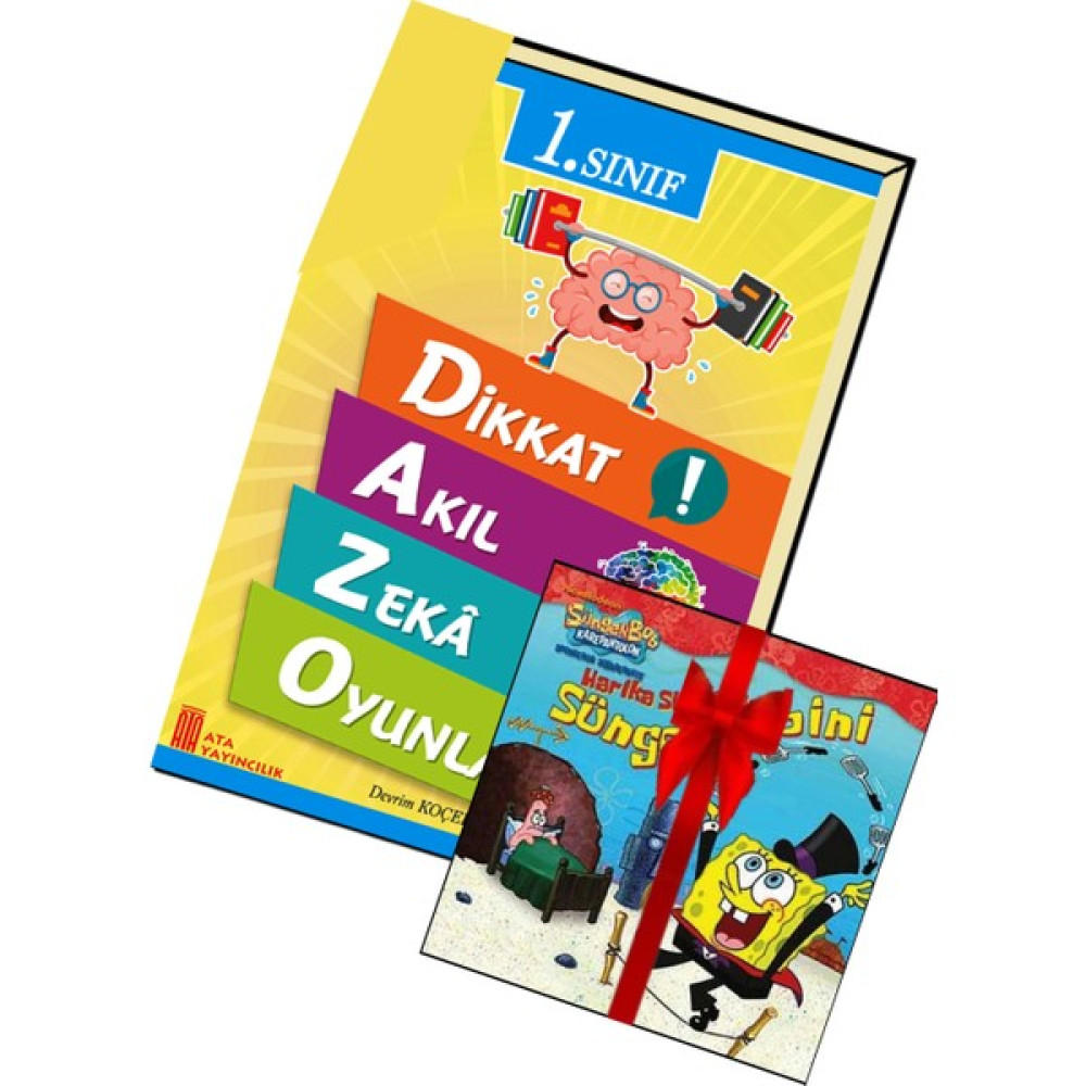 1. Sınıf Dikkat Akıl Zekâ Oyunları (Ciltli) Zihinsel Gelişim Kitapları Fiyatı