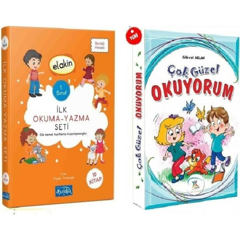 1. Sınıf Elakin Ilk Okuma Yazma - Çok Güzel Okuyorum Hikaye Seti 20 Kitap Çocuk Öykü Fiyatı