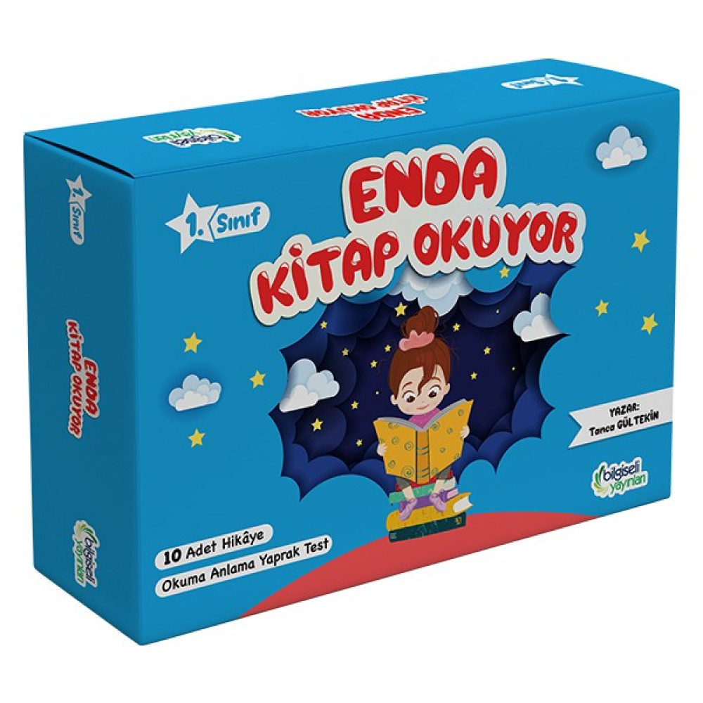 1. Sınıf Enda Kitap Okuyor Hikaye Seti 10 Kitap - Tanca Gültekin Çocuk Masal Fiyatı