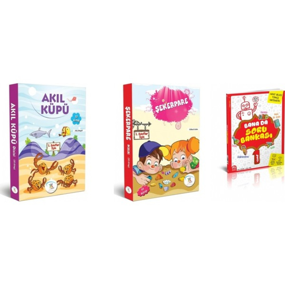 1. Sınıf Hikayeler 5 Renk Yayınları Akıl Küpü + Şekerpare + Model Bana Da Tüm Dersler Kaynak Kitapları Fiyatı