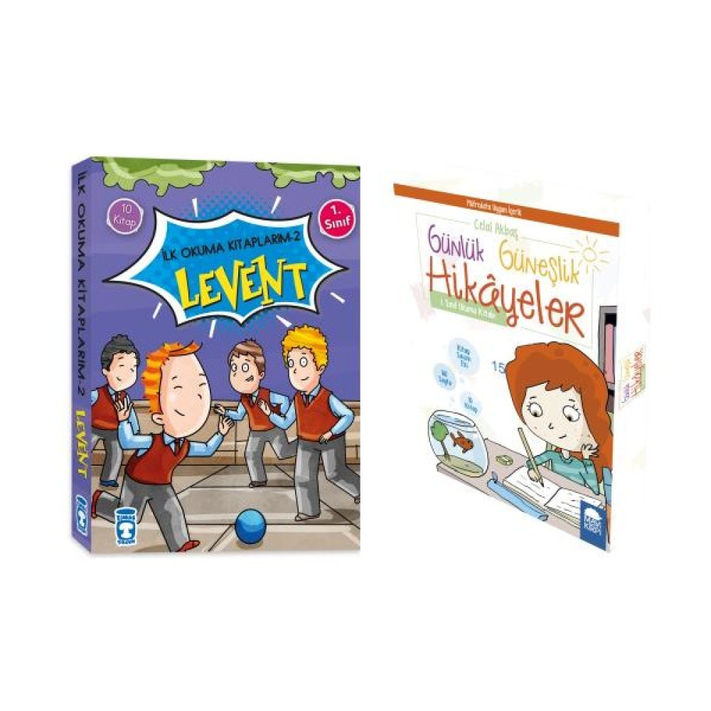 1. Sınıf Ilk Okuma Yayınları Seti / Levent Ilk Okuma Kitaplarım - Günlük Güneşlik Hikayeler Çocuk Öykü Fiyatı