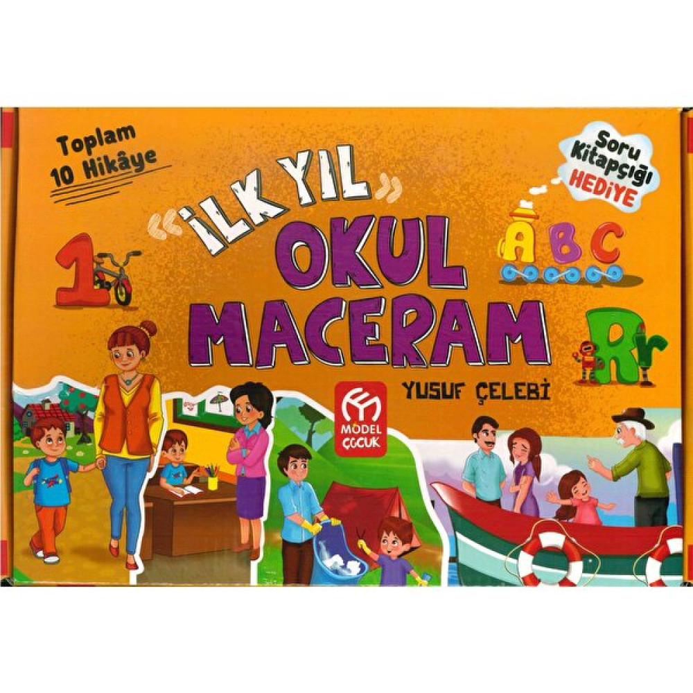1. Sınıf Ilk Yıl Okul Maceram Hikaye Seti 10 Kitap Çocuk Masal Fiyatı