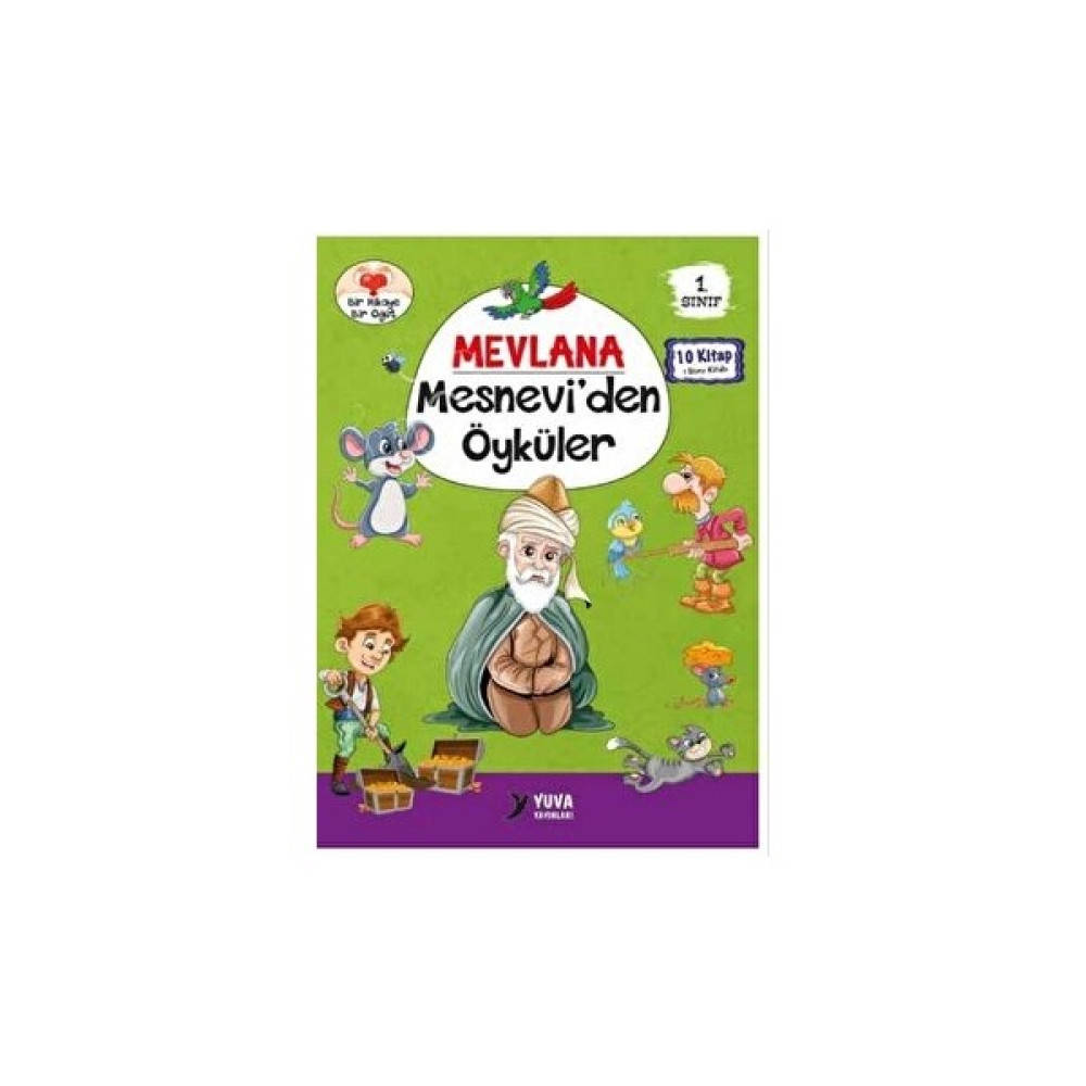 1. Sınıf Mevlana Mesneviden Öyküler (10 Kitaplık Set) – Mevlana Çocuk ve Gençlik Fiyatı