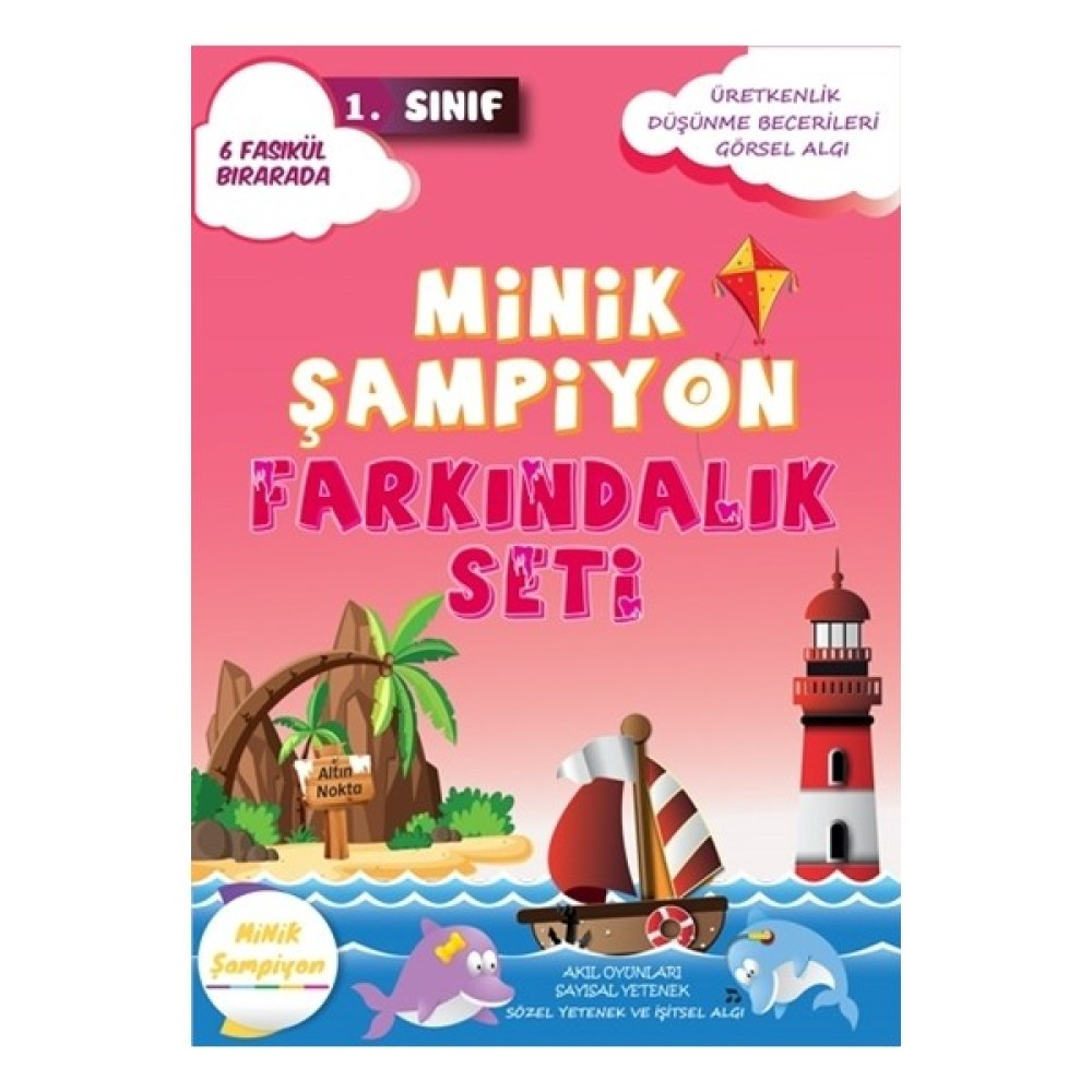 1. Sınıf Minik Şampiyon Farkındalık Set Zihinsel Gelişim Kitapları Fiyatı