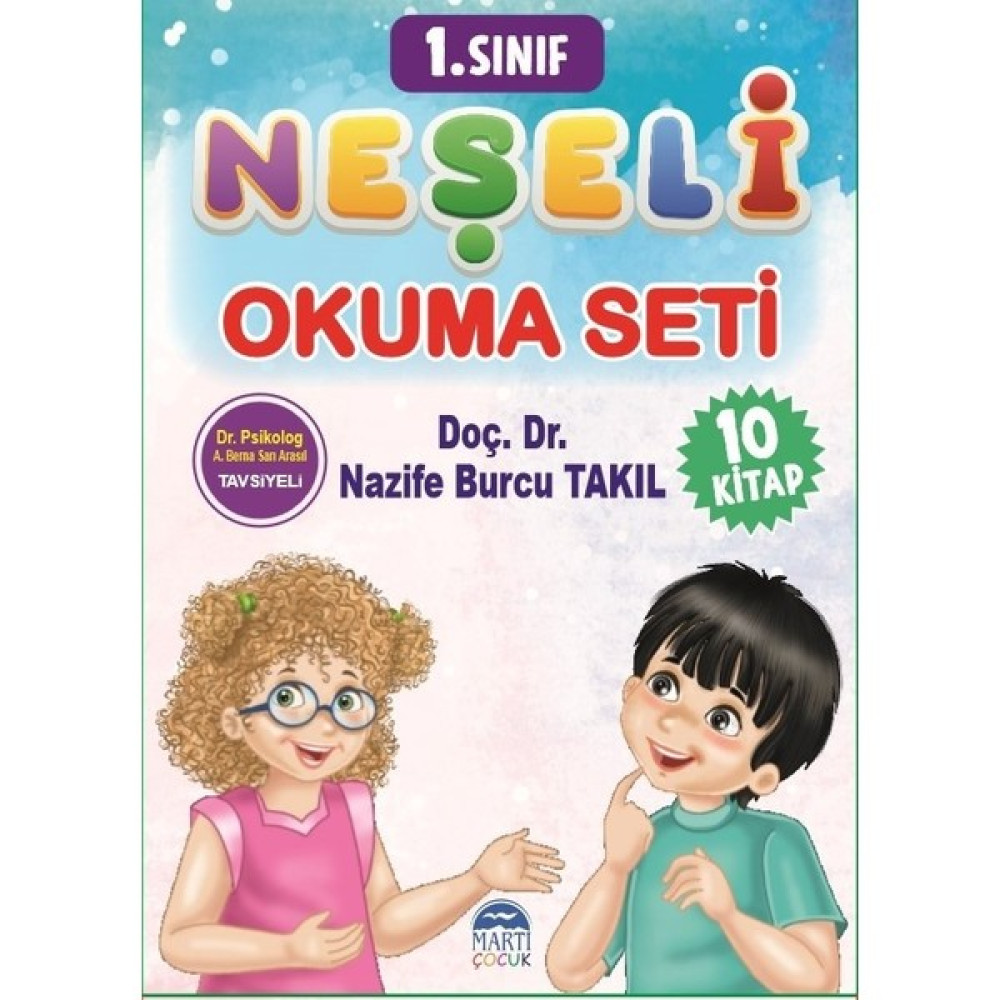 1. Sınıf Neşeli Yaz Okuma Seti - Nazife Burcu Takıl Çocuk Öykü Fiyatı