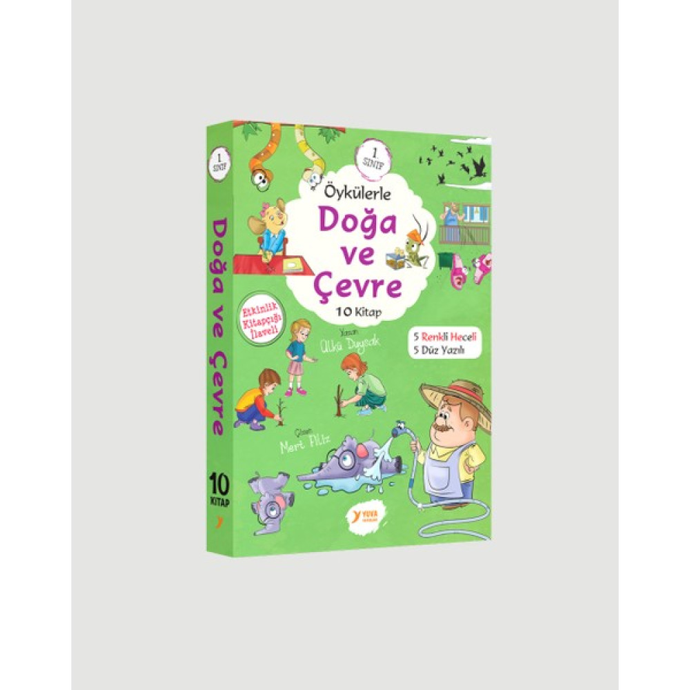 1. Sınıf Öykülerle Doğa Ve Çevre Seti (10 Kitap Takım) Çocuk Öykü Fiyatı