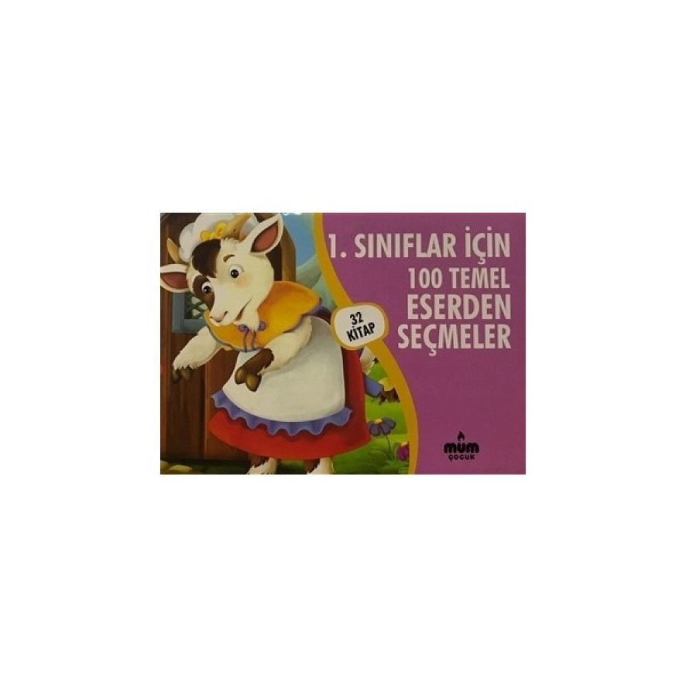 1. Sınıflar İçin 100 Temel Eserden Seçmeler (32 Kitap Kutulu) Çocuk Öykü Fiyatı
