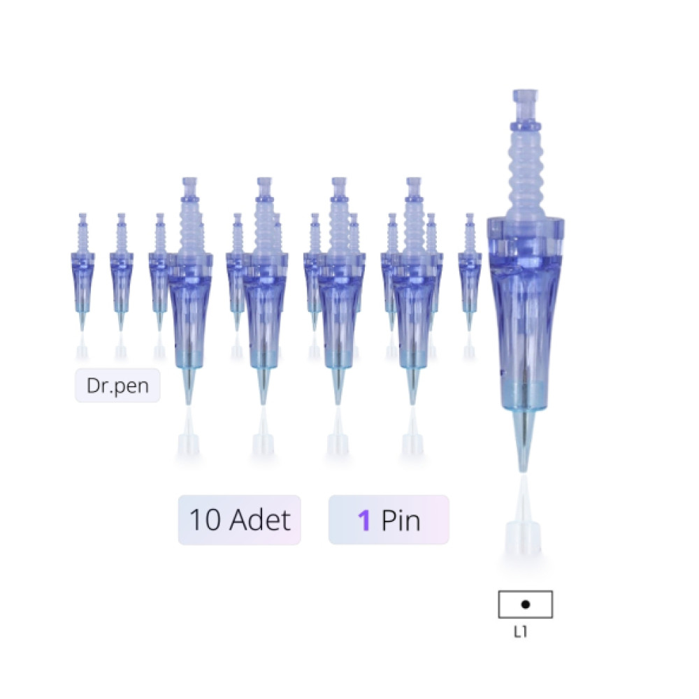 10 Adet 1Rl Dr.pen-M5-M7-Mym-A6-A1 Uyumlu Kalici Makyaj İgnesi Makyaj Ürünleri Fiyatı