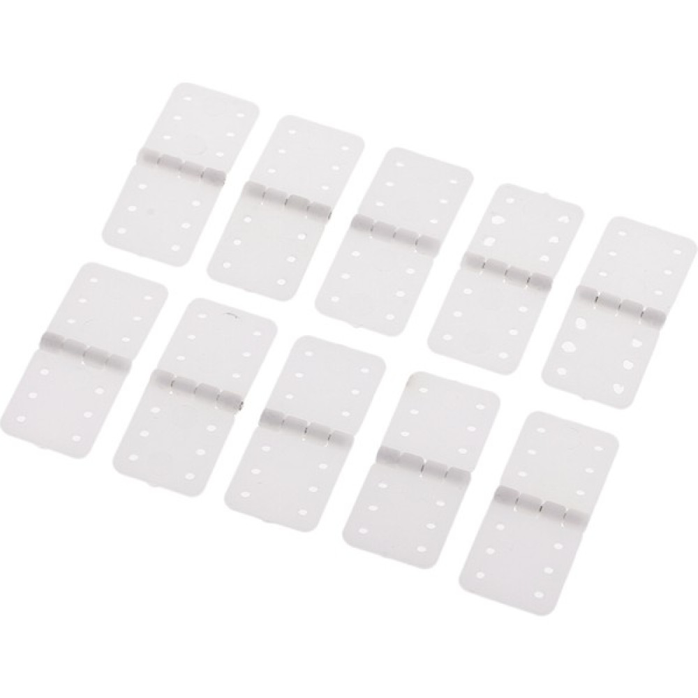 10 Adet Katlanır Beyaz Plastik Pinned Menteşe Parçaları Için Rc Uçak Modeli 12X24 cm RC Araçlar Fiyatı