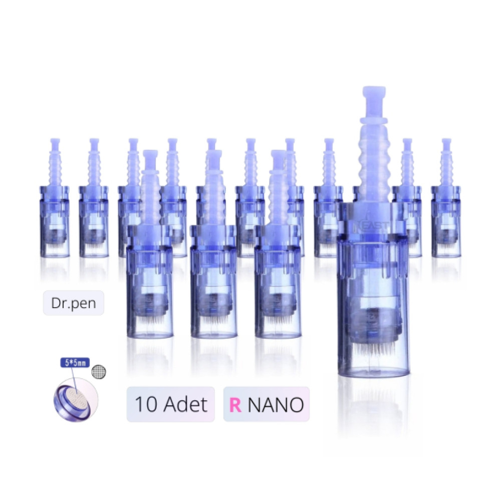 10 Adet Nano Dermapen Bbglow Ignesi Makyaj Fırça ve Aksesuarları Fiyatı