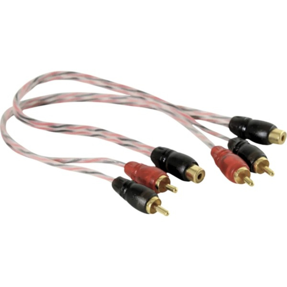 10 Adet Oto Amfi Y Kablo 1 Dişi 2 Erkek Rca Y Kablo Sarı Uçlu Silikonlu Oto Hoparlörleri & SubWoofer Fiyatı