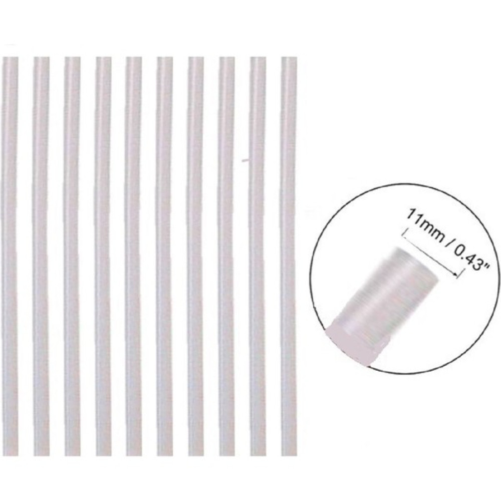 10 Adet Somafix Kalın Şeffaf Mum Silikon 11.3 x 300 mm Sıcak Silikon Oto Boyaları Fiyatı