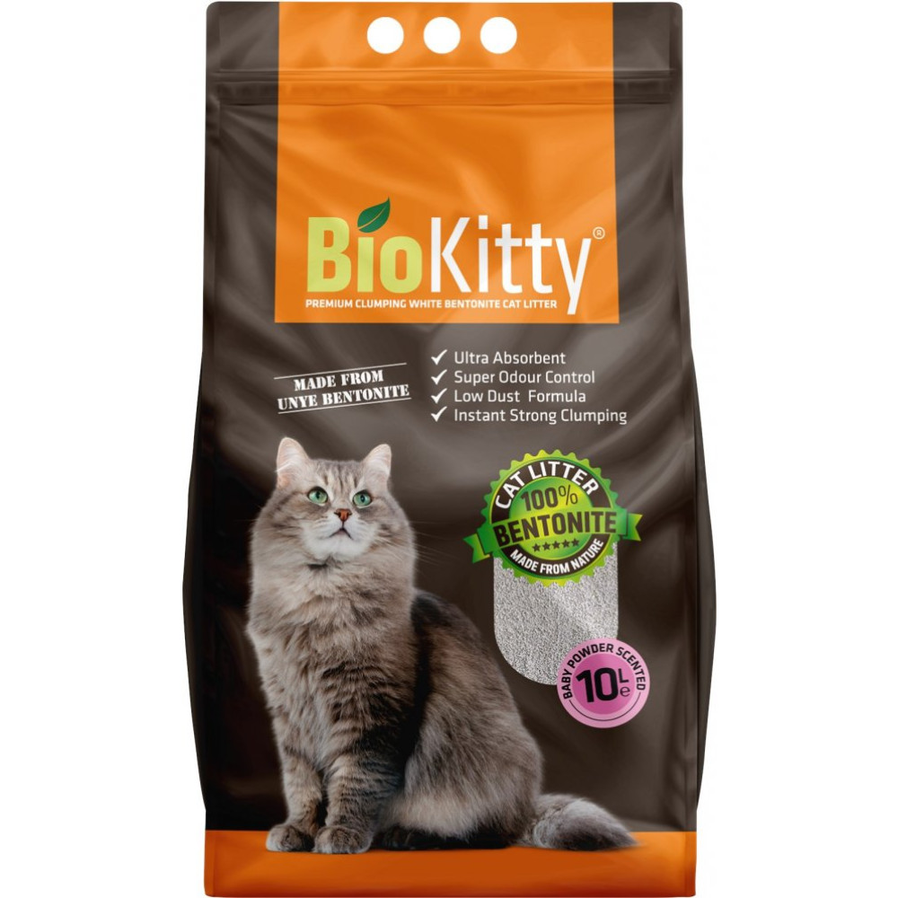 10 Lt Biokitty Ince Bebek Pudrasi Kokulu Bentonite Kedi Kumu Bio Kitty Bayb Powder Bentonit Kum Evcil Hayvan Ürünleri Fiyatı