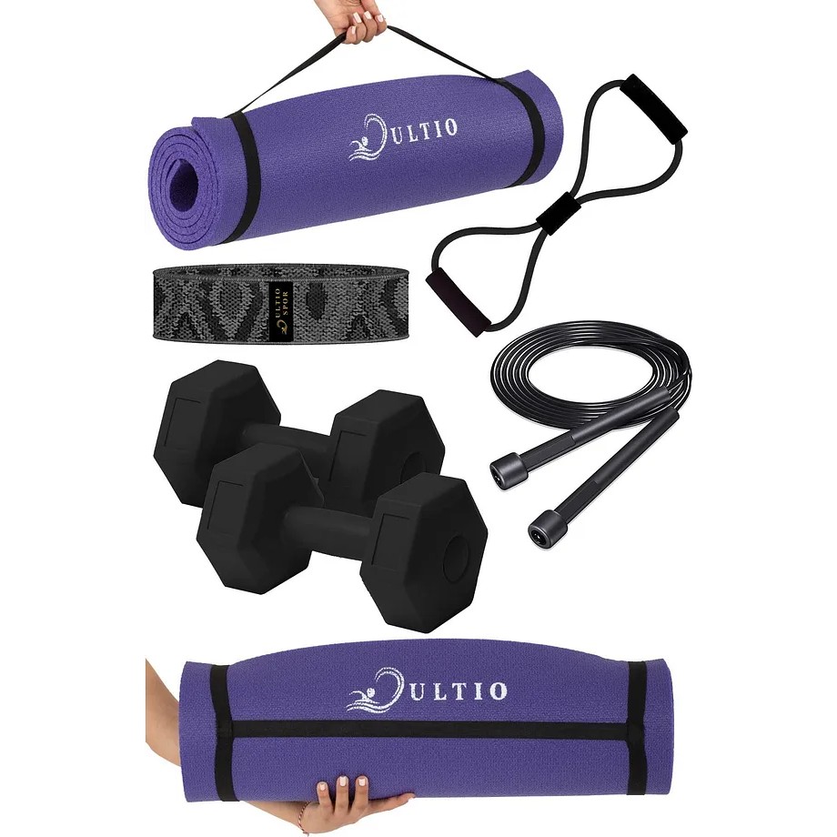 10 mm Pilates Minderli Harika Pilates Seti Fitness Dambıl Pilates Lastiği Atlapa Ipi Diğer Fiyatı