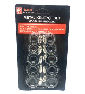10 PARÇA METAL HORTUM KELEPÇESİ SET Bahçe Malzemeleri Fiyatı