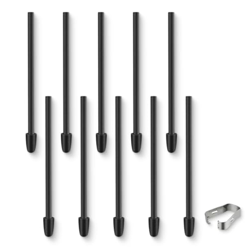 10 Pcs Remarkable 2 Pen Tips, Replacement Tips for Marker/Marker Plus Pen, Extra Soft Felt Fine Point Precise Writing and Sketching Remarkable Maker Plus Stylus Nibs
