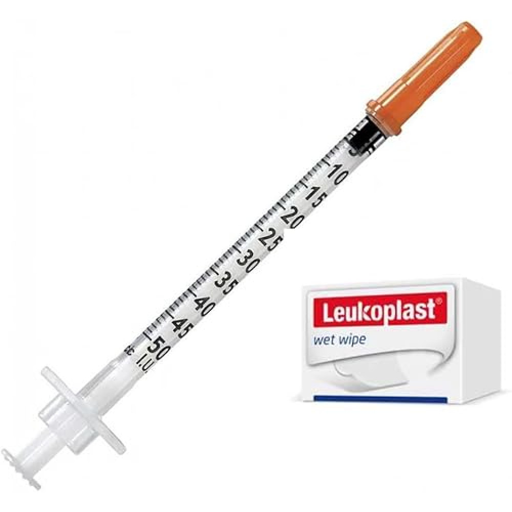 10 x 0.5ml 30G x 8mm – Multipurpose Measuring & Dispensing Tool with 10 Wipes (LAB use only )