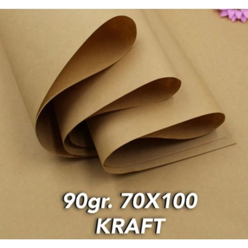 100 Adet Kalın Kraft Kağıt 70X100 cm Kahverengi Ambalaj Kağıdı Çeyiz Paketleme Koli Kağıdı 90 gr Fotokopi Kağıdı Fiyatı