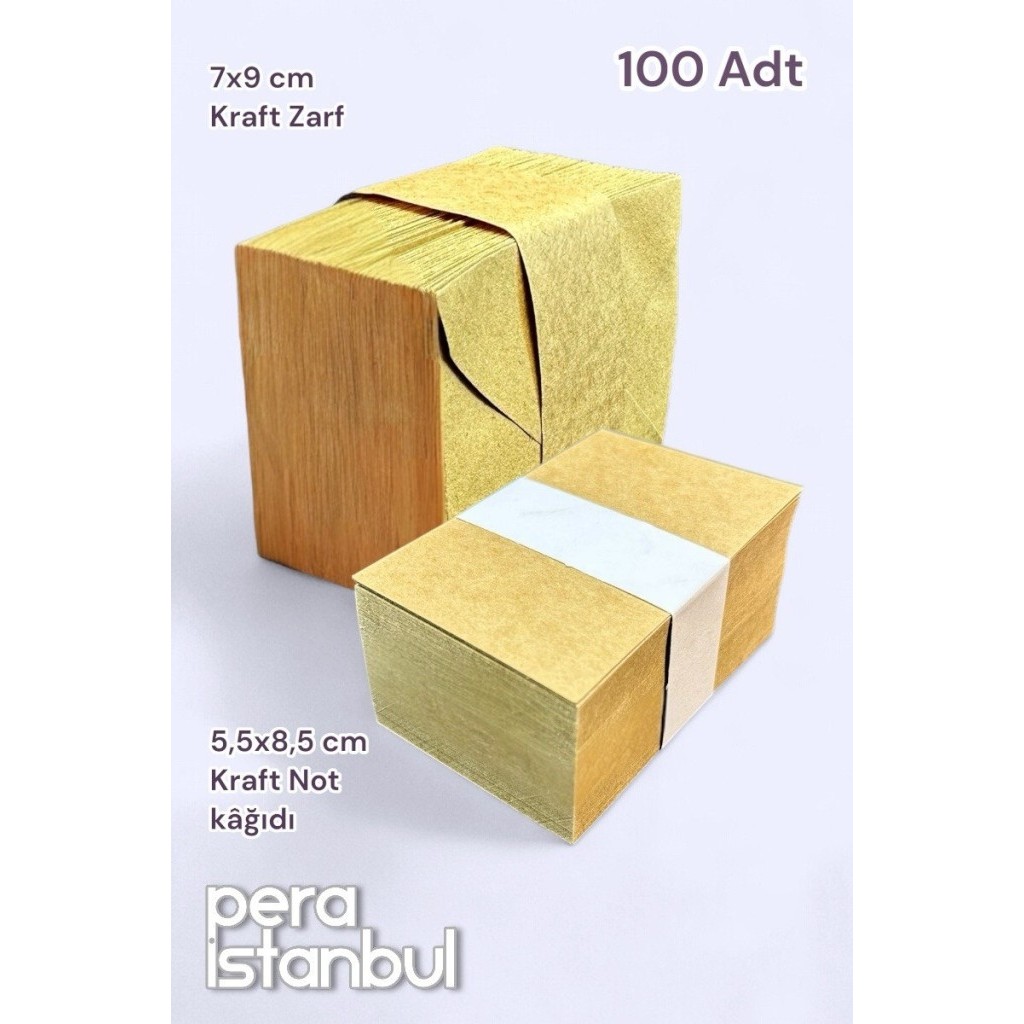 100 Adet Mini Zarf 70MMX90MM Kraft Zarf Hediye Doğum Günü Dilekleri Zarfı Kraft Not Kartlı - Renkli - Tek Seçenek Diğer Fiyatı
