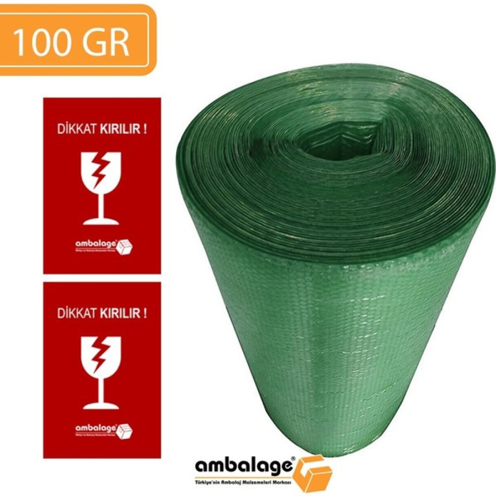 100 cm x 20 Metre 100 gr Üç Kat Yeşil Balonlu Naylon Kalın Pat Pat Naylon Nalburiye & Hırdavat Fiyatı