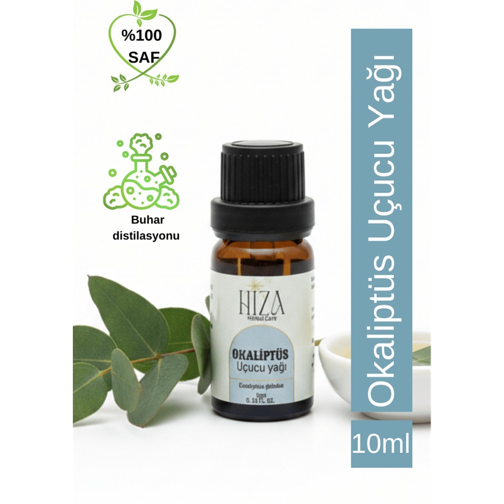 %100 Doğal Okaliptüs Uçucu Yağı 10 ml Bitkisel Yağlar Fiyatı