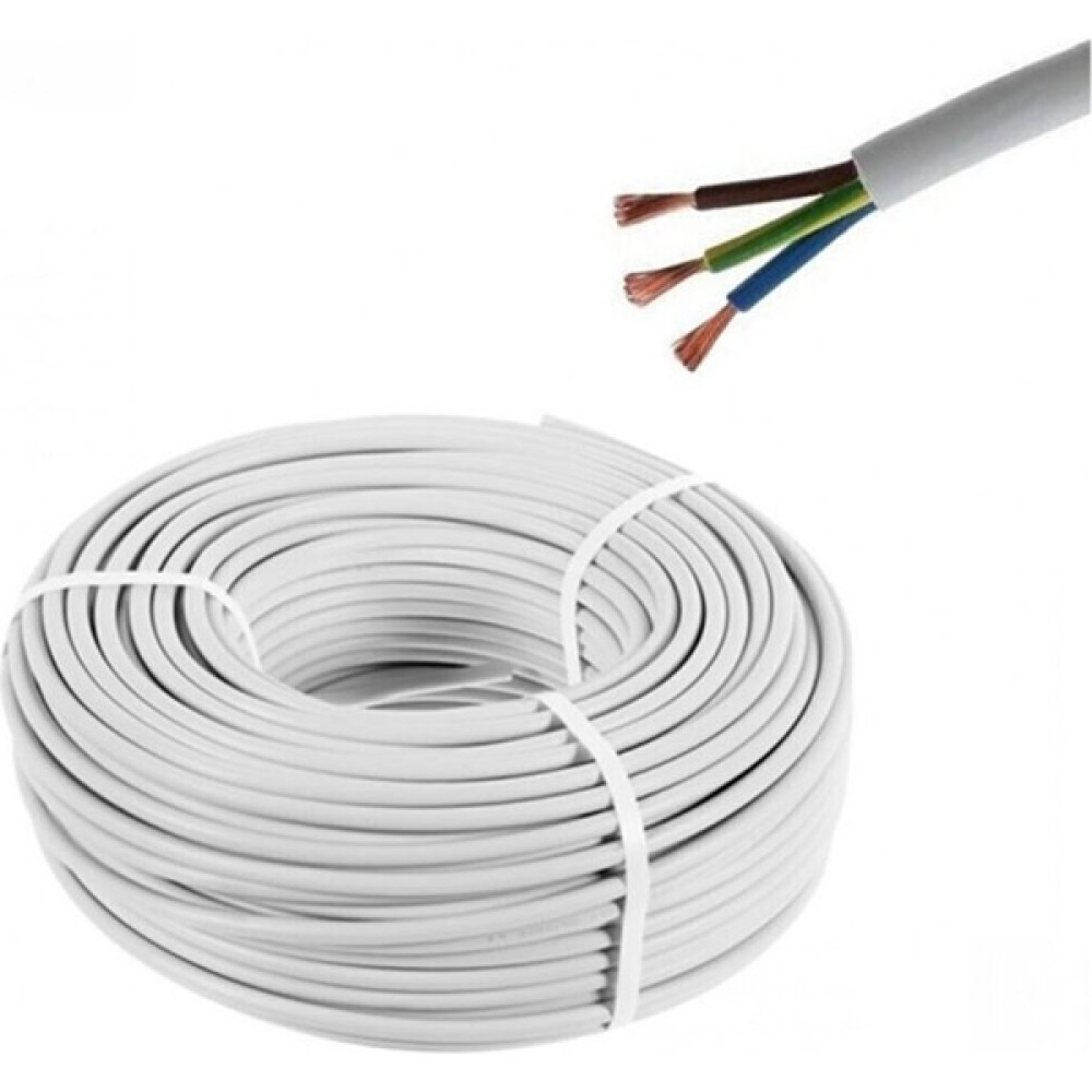 100 Metre 3 x 2.5 mm Ccattr Çoktelli Elektrik Kablo - Beyaz Elektrik ve Aydınlatma Fiyatı
