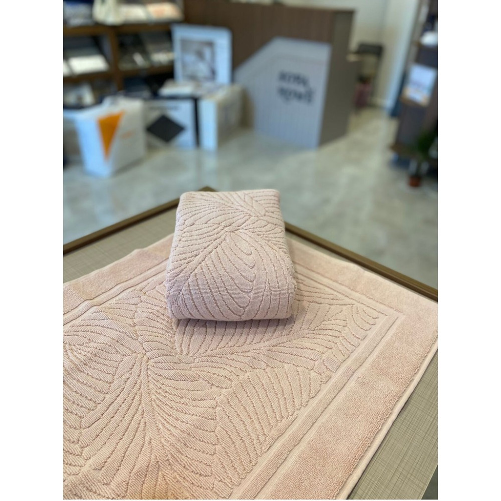 %100 Pamuk Ayak Havlusu (50X70) - 50 x 70 cm - Pembe El / Yüz Havlusu Fiyatı