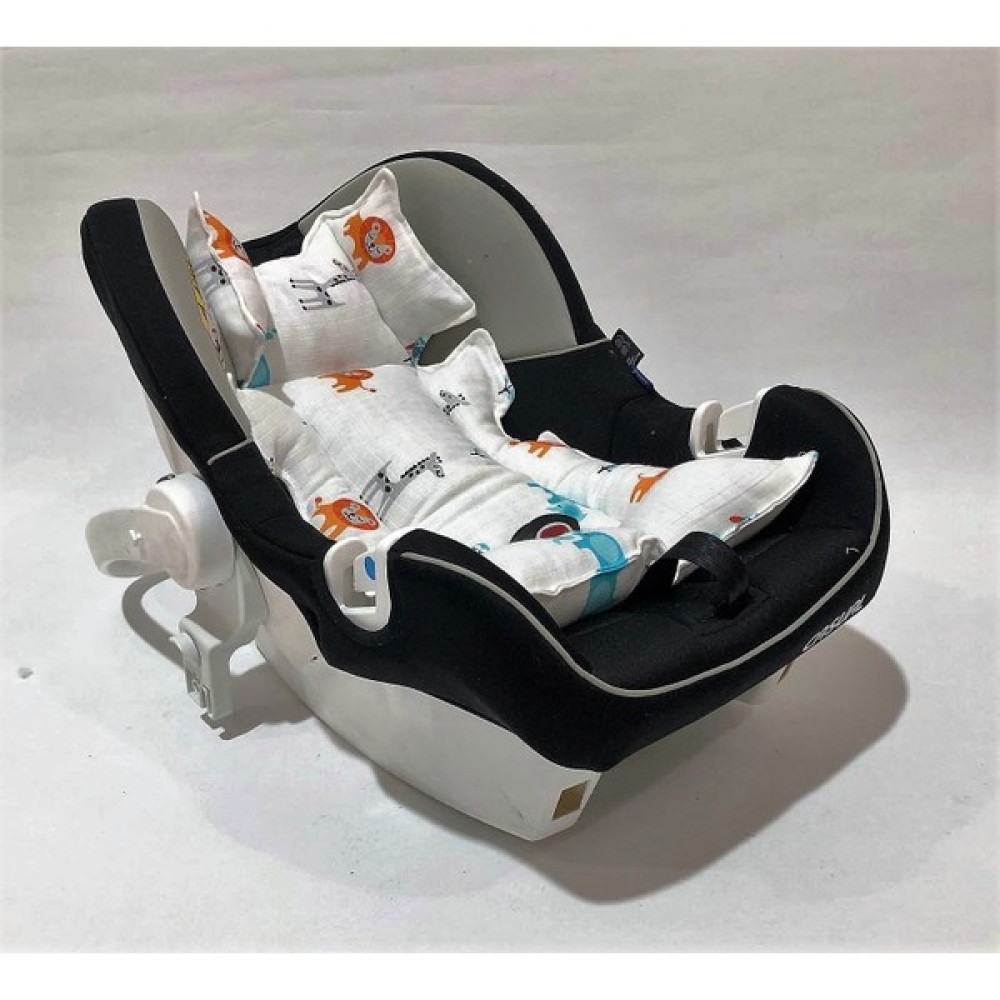 %100 Pamuk Müslin Puset Minderi - 0 - 13 kg - Kiremit Oto Boyaları Fiyatı
