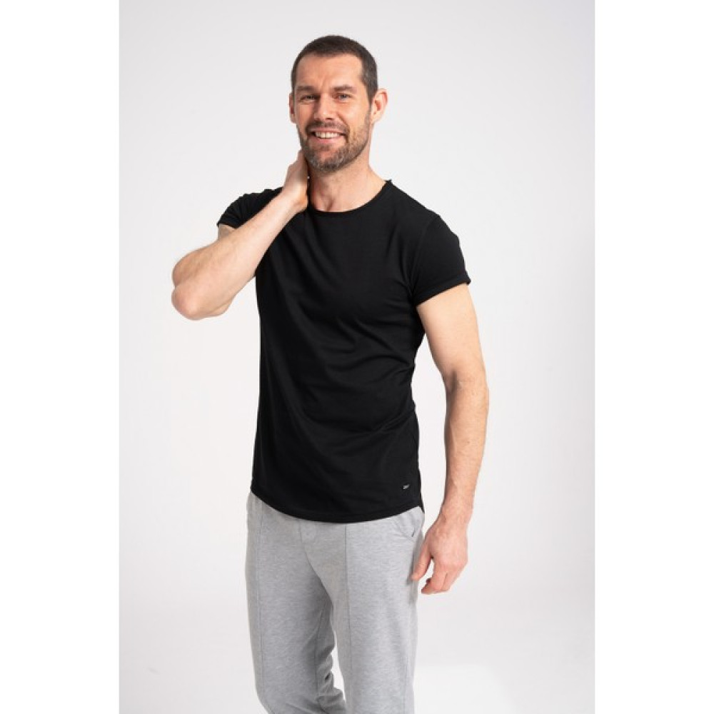 %100 Pamuk Yüksek Kalite Kumaş Erkek Tişört., Rahat Fit Kesim Siyah Erkek Tshirt Erkek T-shirt Fiyatı