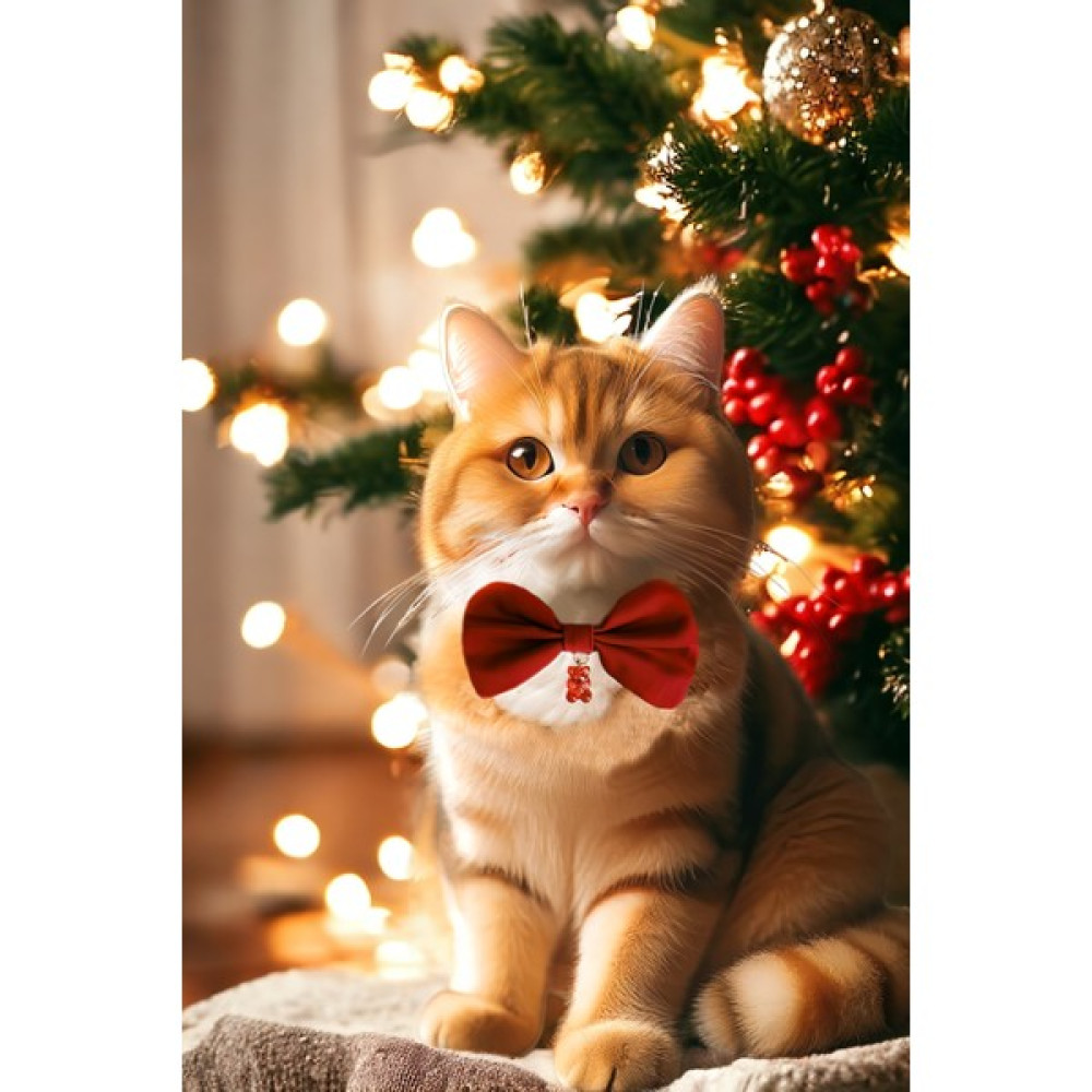 %100 pamuklu kedi papyonu köpek papyonu kedi kolyesi - Kırmızı - Small (36) Evcil Hayvan Ürünleri Fiyatı
