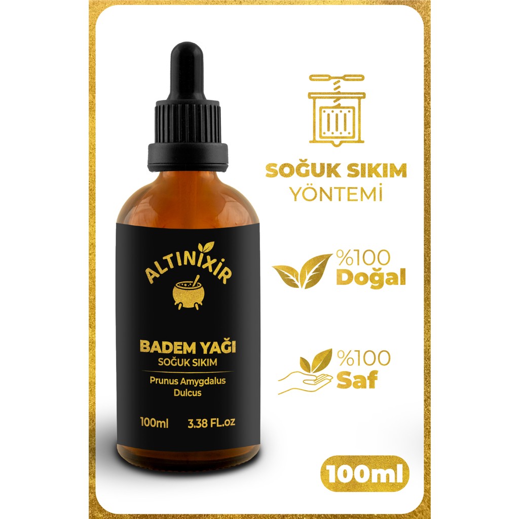 %100 Saf Badem Yağı 100Ml - 100 ml Diğer Fiyatı