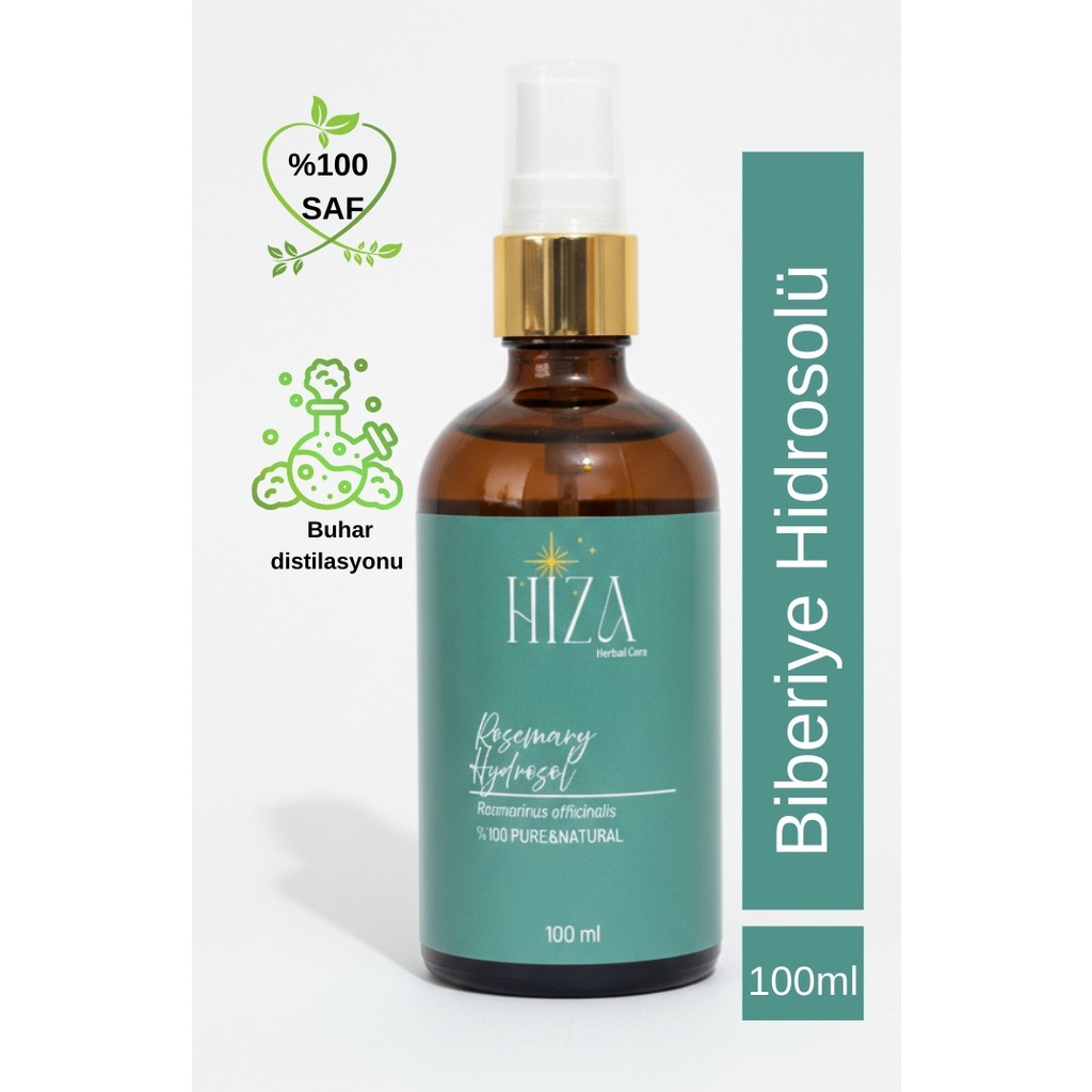 %100 Saf Biberiye Hidrosolü 100 ml 100 ml Diğer Fiyatı